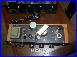 2-vintage Newcomb Single Ended Mono Integrated Tube Amplifiers, Tested
