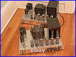 2 x Allen Organ C3 Monoblock Tube Amplifiers 6L6 & 6SN7 tubes, rebuilt vintage