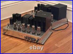 2 x Allen Organ C3 Monoblock Tube Amplifiers 6L6 & 6SN7 tubes, rebuilt vintage