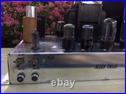 2 x Allen Organ C3 Monoblock Tube Amplifiers, Vintage 5881, 6SN7, 5U4G Tubes