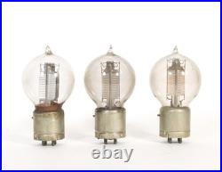 3 Tested Good 216-A Tennis Ball Tubes For Early Western Electric & Magnavox Amps