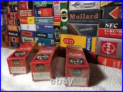 3 True NOS Sealed Box Matsu/Mullard 6CA7 EL34 Holy Grail Vintage AudioTube Set