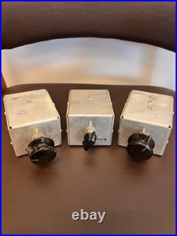 3 Vintage RCA MI-11752 Program Tube Pre Amplifier Studio Console Line Equalizer