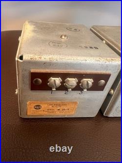 3 Vintage RCA MI-11752 Program Tube Pre Amplifier Studio Console Line Equalizer