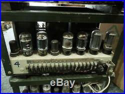 (4) Vintage Rca MI 4288-l Vacuum Tube Theater Amplifiers For Restoration