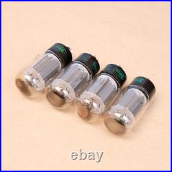 4 Vintage Sylvania 6L6GC Tubes Gray Plate Halo O Getter Power Amp Quad