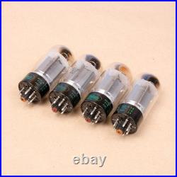 4 Vintage Sylvania 6L6GC Tubes Gray Plate Halo O Getter Power Amp Quad