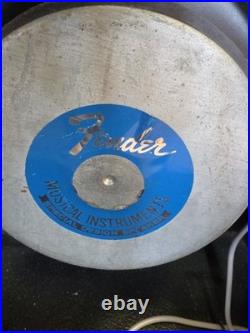 #5321 Fender Twin Reverb Silverface WithFootswitch Vintage Tube Amp. 1967 77lbs