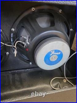 #5321 Fender Twin Reverb Silverface WithFootswitch Vintage Tube Amp. 1967 77lbs