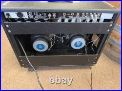 #5321 Fender Twin Reverb Silverface WithFootswitch Vintage Tube Amp. 1967 77lbs