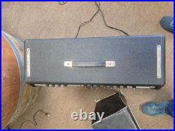 #5321 Fender Twin Reverb Silverface WithFootswitch Vintage Tube Amp. 1967 77lbs