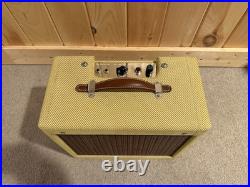 5F1 Fender Champ Amp Clone Tweed 5 Watt Combo Amplifier With Vintage RCA Tubes