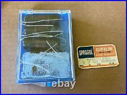 5 NOS NIB Vintage Sprague Black Beauty. 1 uf 600v Tube Amp Tone Capacitors BOX