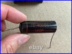 5 Sprague Black Beauty. 22 uf 400v Capacitors 160P Vintage Tube Amp Caps TESTED
