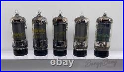 5 Vintage Motorola 6AU6/6? 4? / CV2524 Sharp Cutoff Amplifier Audio Vacuum Tube Va
