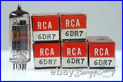 5 Vintage RCA 6DR7 Noval Double Triode Oscillator/Amplifier- Bangybang. Tube