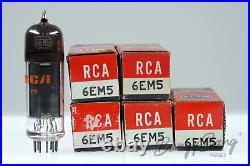 5 Vintage RCA 6EM5 Noval Beam Power Tube Amplifier Valve- BangyBang Tubes