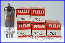 5 Vintage RCA 7061 Noval Beam Power AF Power Amplifier- Bangybang. Tube