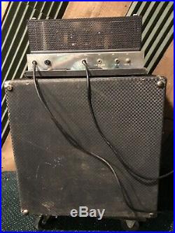 65 Ampeg USA B-15-N Portaflex Vintage Flip-Top Tube Amp All Original Amplifier