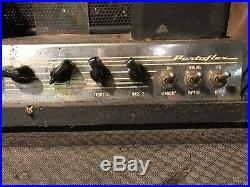 65 Ampeg USA B-15-N Portaflex Vintage Flip-Top Tube Amp All Original Amplifier