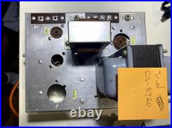 A1 VINTAGE VACUUM TUBE AMPLIFIER CHASSIS With TRANSFORMERS NEEDS BOARD