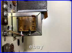 A1 VINTAGE VACUUM TUBE AMPLIFIER CHASSIS With TRANSFORMERS NEEDS BOARD
