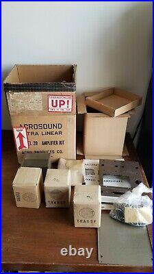 ACROSOUND STEREO 20 MONO TUBE AMPLIFIER KIT NEW SEALED VINTAGE from 50/60s