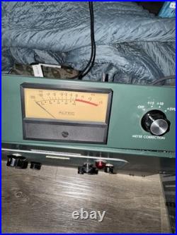ALTEC vintage Audio Gear Lot 1593B, 1594B Power Amps. 1552a Meter Panel TESTED