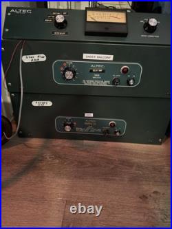 ALTEC vintage Audio Gear Lot 1593B, 1594B Power Amps. 1552a Meter Panel TESTED ALTEC vintage Audio Gear Lot 1593B, 1594B Power Amps. 1552a Meter Panel TESTED