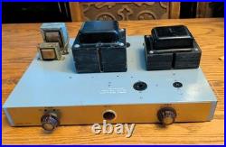 AUDIOPHILE TUBE AMPLIFIER BELL SOUND SYSTEMS MODEL 56B50 2278-2279 RARE VTG Hifi