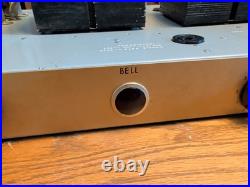 AUDIOPHILE TUBE AMPLIFIER BELL SOUND SYSTEMS MODEL 56B50 2278-2279 RARE VTG Hifi