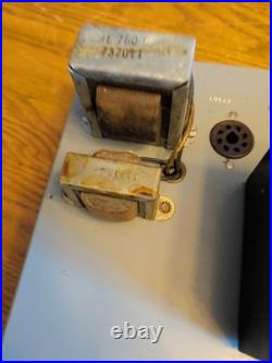 AUDIOPHILE TUBE AMPLIFIER BELL SOUND SYSTEMS MODEL 56B50 2278-2279 RARE VTG Hifi