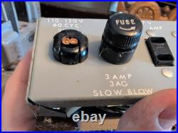 AUDIOPHILE TUBE AMPLIFIER BELL SOUND SYSTEMS MODEL 56B50 2278-2279 RARE VTG Hifi