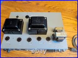 AUDIOPHILE TUBE AMPLIFIER BELL SOUND SYSTEMS MODEL 56B50 2278-2279 RARE VTG Hifi