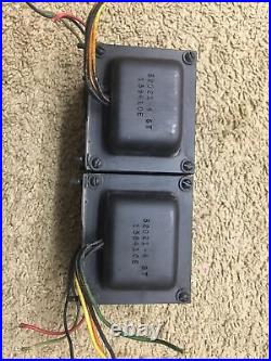 A pair of great tested EICO ST70 push-pull output transformers
