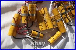 Aerovox Axial Capacitor Vintage Uf Paper Dandee Tube Amp Cap Mfd Capacitors 40p