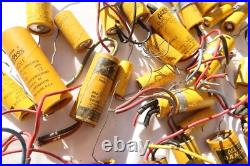 Aerovox Axial Capacitor Vintage Uf Paper Dandee Tube Amp Cap Mfd Capacitors 40p
