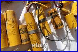 Aerovox Axial Capacitor Vintage Uf Paper Dandee Tube Amp Cap Mfd Capacitors 40p
