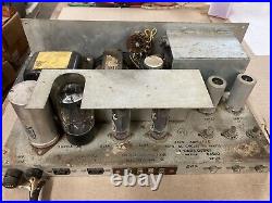 Altec 339D Tube Amp Chassis Working