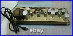 Altec Lansing #1567A 5x1 Mic-Line Tube Amplifier Vintage Analog Audio Rack Mount