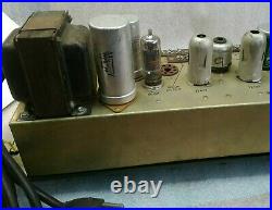 Altec Lansing #1567A 5x1 Mic-Line Tube Amplifier Vintage Analog Audio Rack Mount