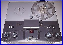 Ampex 1250 Reel To Reel Vintage 1961 Tube Amp Preamp Works See Video