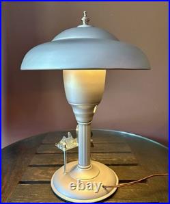 Antique Vintage Folk Art Fender Guitar Amp Table Desk Lamp Light Sign Display