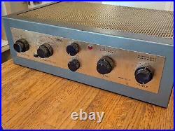 Beautiful EICO HF-81 Stereo Tube Amplifier with All Vintage Tubes Works, Video