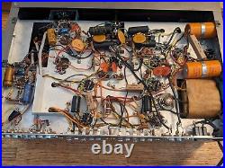 Beautiful EICO HF-81 Stereo Tube Amplifier with All Vintage Tubes Works, Video