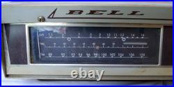 Bell 2521 Mono Tube AM/FM Receiver Amplifier PP 6BQ5 Vintage 1960s