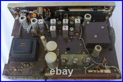 Bell 2521 Mono Tube AM/FM Receiver Amplifier PP 6BQ5 Vintage 1960s