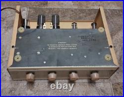 Bell Pacemaker 2285 Mono Tube Amp Vintage High Fidelity PM 6V6 12AX7 Great Sound