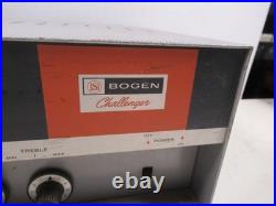 Bogen Challenger CHB 20A Vintage Tube-Powered PA (public address) Amplifier