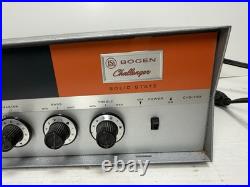Bogen Challenger CHS-100 Tube Powered PA Amplifier Vintage Untested Powers On